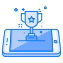 پیش‌نمایش فایل mobile-concept-award-prize-trophy-star-medal-2 از پک مفهوم موبایل