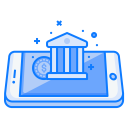 پیش‌نمایش فایل mobile-concept-bank-coin-money-income-finance-2 از پک مفهوم موبایل