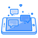 پیش‌نمایش فایل mobile-concept-chat-communication-text-chatting-bubble-2 از پک مفهوم موبایل