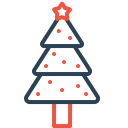 پیش‌نمایش فایل christmas-tree-xmas-fir-newyear-holiday-star-26 از پک کریسمس