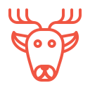 پیش‌نمایش فایل raindeer-christmas-deer-rudolf-santa-animal-xmas-8 از پک کریسمس