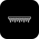 پیش‌نمایش فایل festoon-7 از پک دیوالی (جشنواره نور)