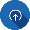 پیش‌نمایش فایل arrow-up-upload-elliepse-forecast-sync از پک رابط کاربری اندروید