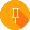 پیش‌نمایش فایل attach-pin-pointer-marker-office-1 از پک رابط کاربری اندروید