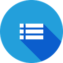 پیش‌نمایش فایل list-bullets-menu-format-formatting-items از پک رابط کاربری اندروید