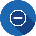پیش‌نمایش فایل remove-minus-subtract-outline-interface-circle-2 از پک رابط کاربری اندروید