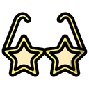 پیش‌نمایش فایل star-glasses-6907546 از پک سال نو