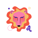 پیش‌نمایش فایل leo-zodiac-sign-11747300 از پک طالع بینی روان گردان