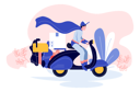 پیش‌نمایش فایل delivery-service-3979105 از پک تجارت الکترونیک و خرید آنلاین