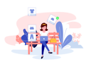 پیش‌نمایش فایل girl-doing-online-shopping-3979112 از پک تجارت الکترونیک و خرید آنلاین