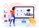 پیش‌نمایش فایل shopping-website-3979109 از پک تجارت الکترونیک و خرید آنلاین