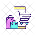 پیش‌نمایش فایل online-shopping-by-mobile-device-5157045 از پک ابرروندها