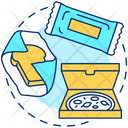 پیش‌نمایش فایل pizza-boxes-and-wrappers-6254059 از پک هدررفت غذا