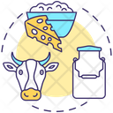 پیش‌نمایش فایل cow-milk-cheese-production-6321546 از پک صنعت لبنیات