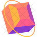 پیش‌نمایش فایل cube-with-colorful-round-frame-6342991 از پک اشکال هندسی