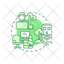 پیش‌نمایش فایل biophilic-design-9518790 از پک دفتر کار پایدار