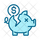 پیش‌نمایش فایل broken-piggy-bank-10507603 از پک بحران اقتصادی