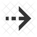 پیش‌نمایش فایل arrow-with-dotted-dash-line-12402006 از پک انواع پیکان