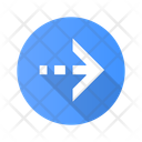 پیش‌نمایش فایل arrow-with-dotted-dash-line-12401943 از پک انواع پیکان