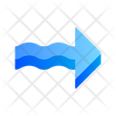 پیش‌نمایش فایل blue-3d-wavy-arrow-12401853 از پک انواع پیکان