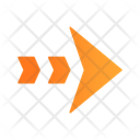 پیش‌نمایش فایل dashed-orange-arrow-12401844 از پک انواع پیکان
