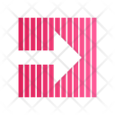 پیش‌نمایش فایل pink-arrow-on-striped-backdrop-12401855 از پک انواع پیکان