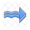 پیش‌نمایش فایل blue-3d-wavy-arrow-12401725 از پک انواع پیکان