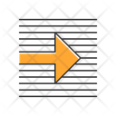 پیش‌نمایش فایل orange-arrow-on-striped-background-12401731 از پک انواع پیکان