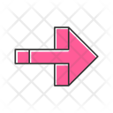 پیش‌نمایش فایل pink-right-arrow-12401723 از پک انواع پیکان