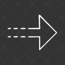 پیش‌نمایش فایل arrow-with-dotted-line-12401684 از پک انواع پیکان