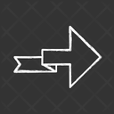 پیش‌نمایش فایل arrow-with-folding-line-12401689 از پک انواع پیکان