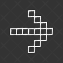پیش‌نمایش فایل pixel-arrow-12401676 از پک انواع پیکان