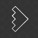 پیش‌نمایش فایل rightward-arrowhead-12401682 از پک انواع پیکان