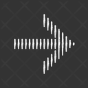 پیش‌نمایش فایل striped-arrow-12401687 از پک انواع پیکان