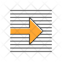 پیش‌نمایش فایل orange-arrow-on-striped-background-4253260 از پک انواع پیکان