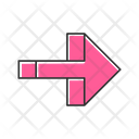 پیش‌نمایش فایل pink-right-arrow-4253252 از پک انواع پیکان