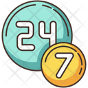 پیش‌نمایش فایل 24-7-circle-badge-4401208 از پک خدمات شبانه‌روزی