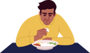 پیش‌نمایش فایل man-eating-rice-4127849 از پک مردم در حال غذا خوردن