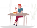 پیش‌نمایش فایل girl-enjoying-fresh-fruits-4127855 از پک فرهنگ غذایی