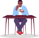 پیش‌نمایش فایل boy-enjoying-cake-4127865 از پک فرهنگ غذایی
