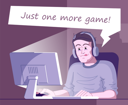 پیش‌نمایش فایل gaming-dependence-4178091 از پک اعتیادهای روان‌شناختی