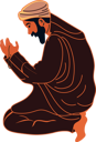 پیش‌نمایش فایل muslim-man-offering-namaz-8589326 از پک شخصیت مردم مسلمان