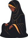 پیش‌نمایش فایل muslim-woman-holding-tasbih-8589324 از پک شخصیت مردم مسلمان