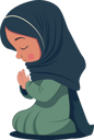 پیش‌نمایش فایل young-muslim-girl-praying-8589305 از پک شخصیت مردم مسلمان