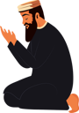 پیش‌نمایش فایل young-muslim-man-offering-namaz-8589325 از پک شخصیت مردم مسلمان