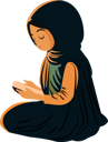 پیش‌نمایش فایل young-muslim-woman-reading-quran-book-8589318 از پک شخصیت مردم مسلمان