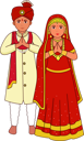 پیش‌نمایش فایل kashmiri-wedding-couple-8589437 از پک عروسی هندی