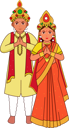 پیش‌نمایش فایل odia-wedding-couple-8589432 از پک عروسی هندی
