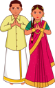 پیش‌نمایش فایل south-indian-marriage-couple-8589430 از پک عروسی هندی