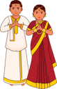پیش‌نمایش فایل telugu-wedding-couple-8589436 از پک عروسی هندی